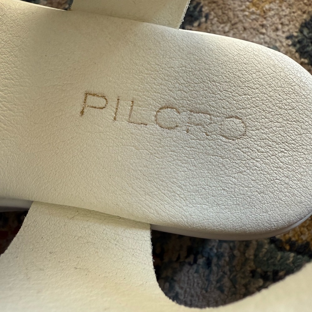 Anthropologie Pilcro Platform Fisherman Sandals – White, Size 38 - Picture 5 of 9